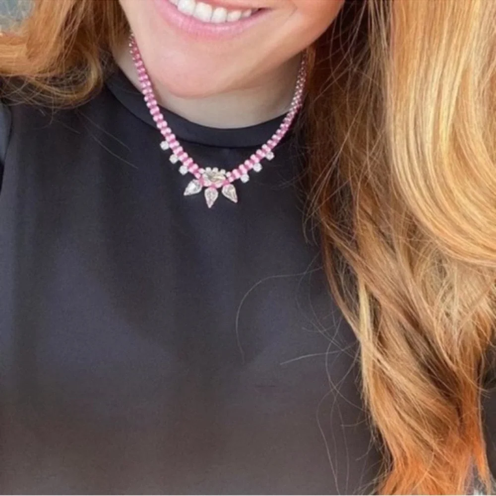 Stella & Dot | Necklace | Neon Dream Statement | Artsy | Coquette